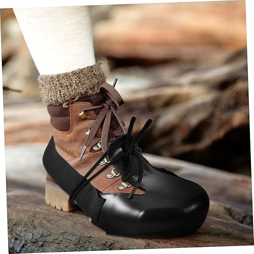 Miniatura 5 de Housoutil 1 par de cubiertas de punta de acero para zapatos de punta de acero cubiertas de zapatos reutilizables cubiertas de zapatos cubiertas de