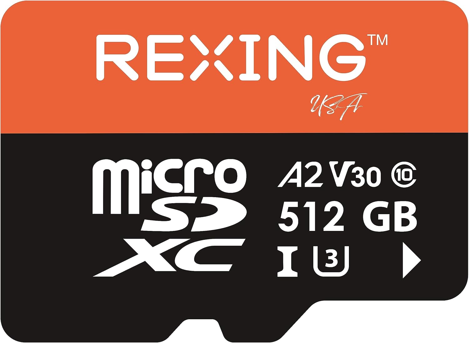 512GB MicroSD Card - 512GB Memory Card for Dash cam, Class 10, A2, V30, U3, 4K Video Recording, UHS-3, High-Speed Card