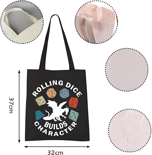 Miniatura 9 de VAMSII Dungeon Master - Bolsa de dados DND, regalos para amantes de la DND, dados rodantes, construye personajes, suministros para jugadores de DND,