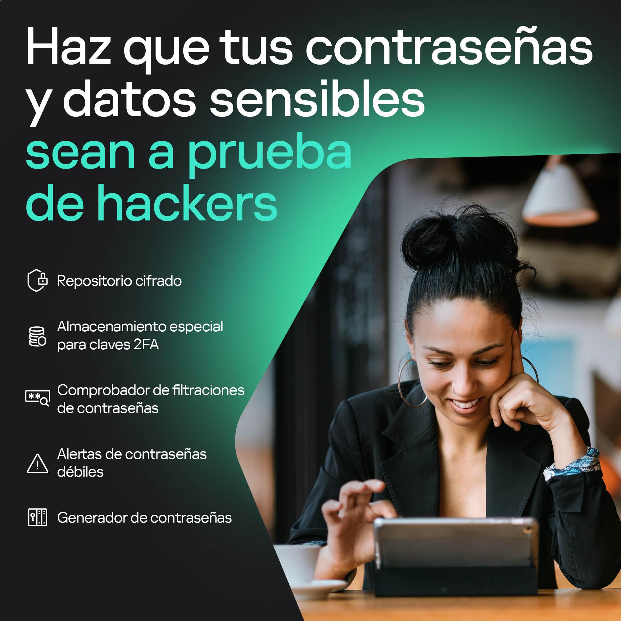 Kaspersky Password Manager | Sin límite de dispositivos | 1 Año | Windows/Mac/Android/iOS | Código de activación enviado por email
