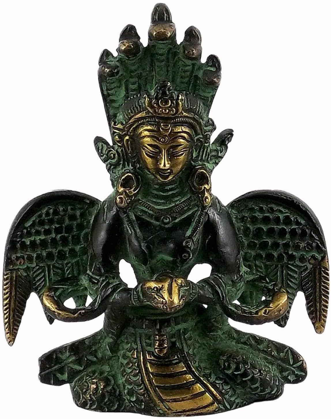 Naag Kanya Brass Statue (Naag Kanya Black)