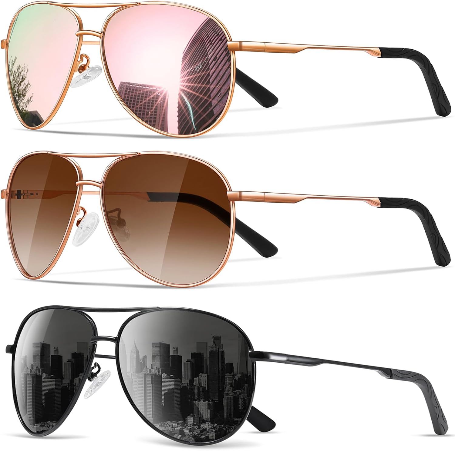 B1-black+gradient Brown+pink