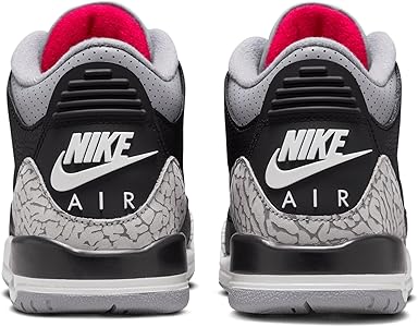 Amazon.com | (GS) Air Jordan 3 Retro 'Black Cement' (2024) DM0967