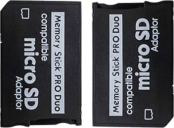 Amazon.com: Funturbo PSP Memory Stick Adapter, Micro SD to Memory