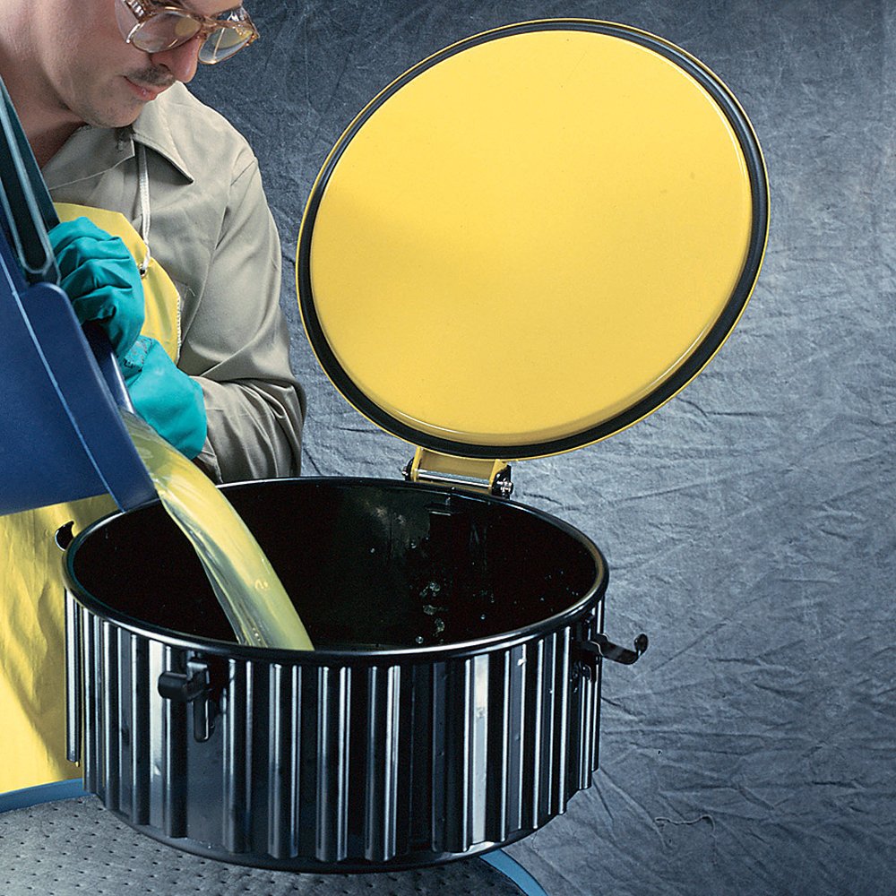 Replacement Gasket Kit for New Pig Burpless Large Steel Drum Funnel, Includes Adhesive, Black, DRM605