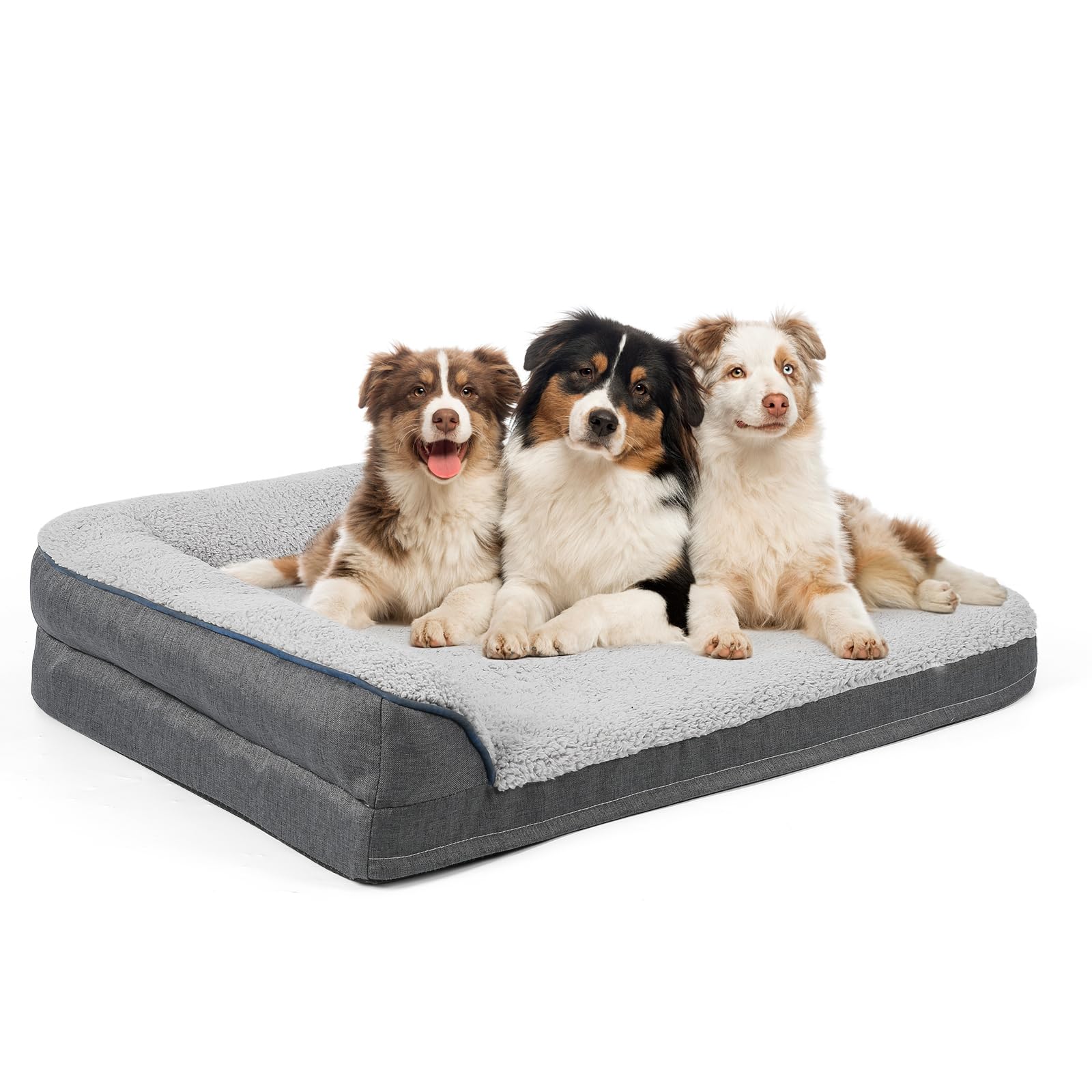 Dog Beds for Extra Large Dogs, Comfortable Pet Sofa Bed, Egg Crate