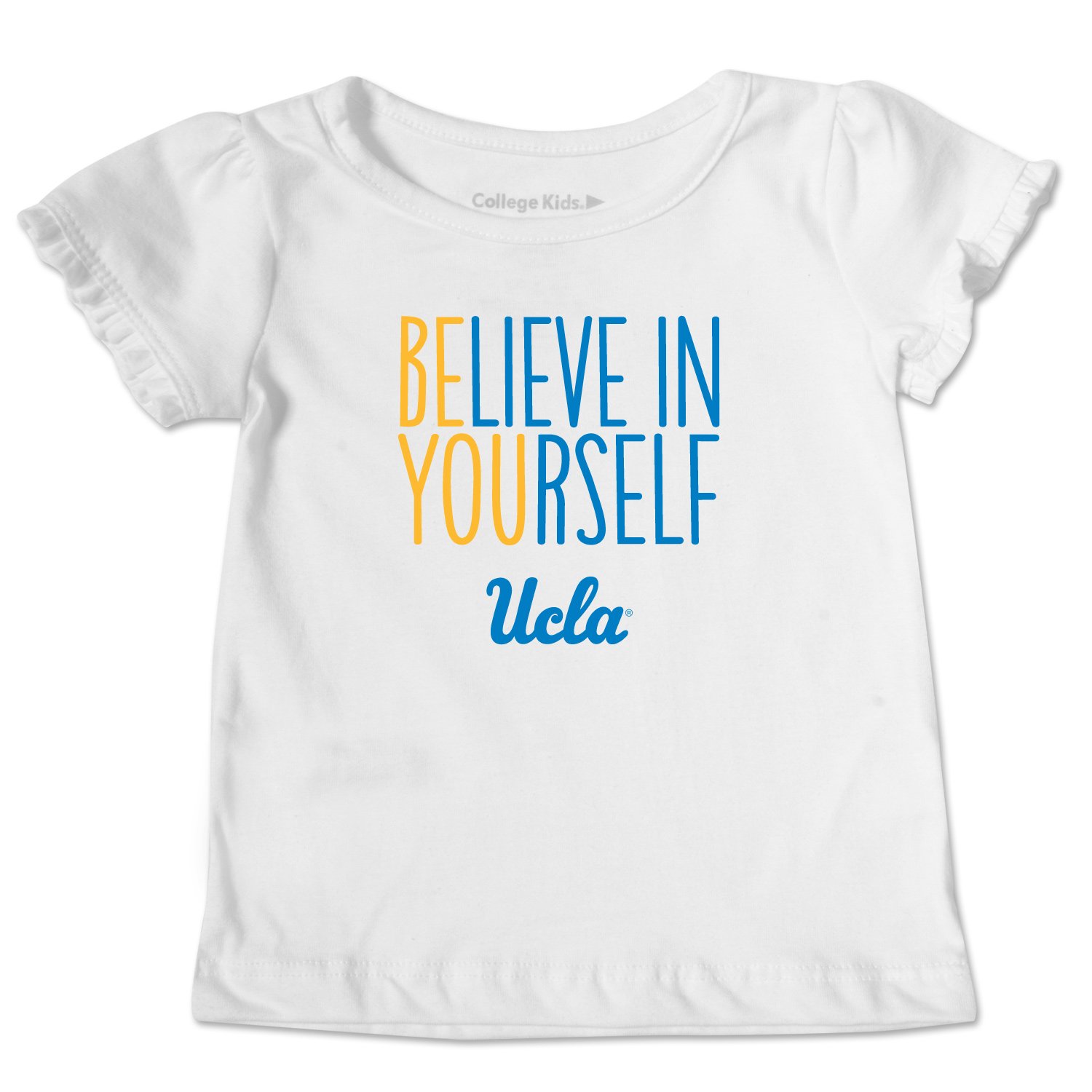College Kids Girls' Ruffle Tee Toddler