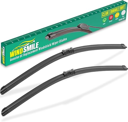 Limpiaparabrisas para Chevrolet Silverado GMC Sierra OE 2014-2018, repuesto para todas las estaciones, bloqueo superior, 22 + 22 pulgadas