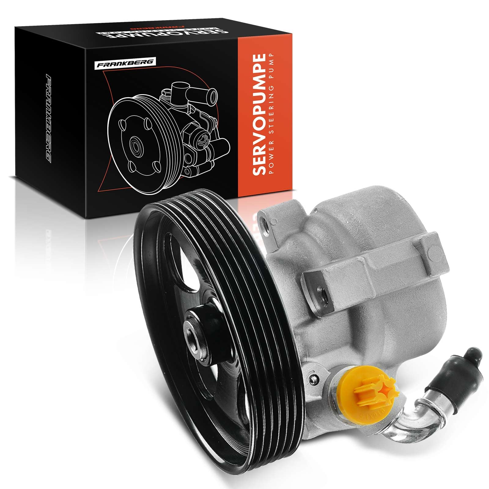 Frankberg Bomba de servo Dirección hidráulica Compatible con Berlingo MF M 2.0L 1999-2002 Partner Comhastapace 5F 2.0L 2000-2002 Partner Furgoneta 5 2.0L 2000-2002 Replace# 9639656080