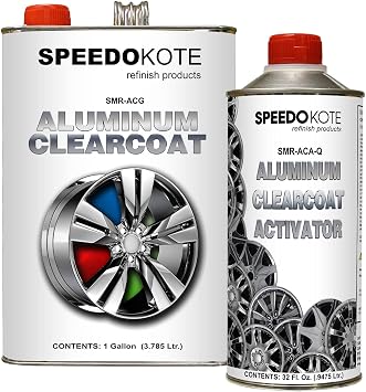 Speedokote Direct to Aluminum Clear Coat 2K Urethane, SMR-ACG/ACA 41 Clearcoat Gallon Kit