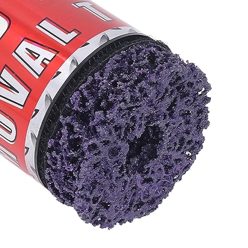 Miniatura 6 de Limpiador de pernos de rueda, herramienta de limpieza de cubo de rueda, limpiador de eliminación de óxido para llaves de impacto de 1 2 pulgadas,