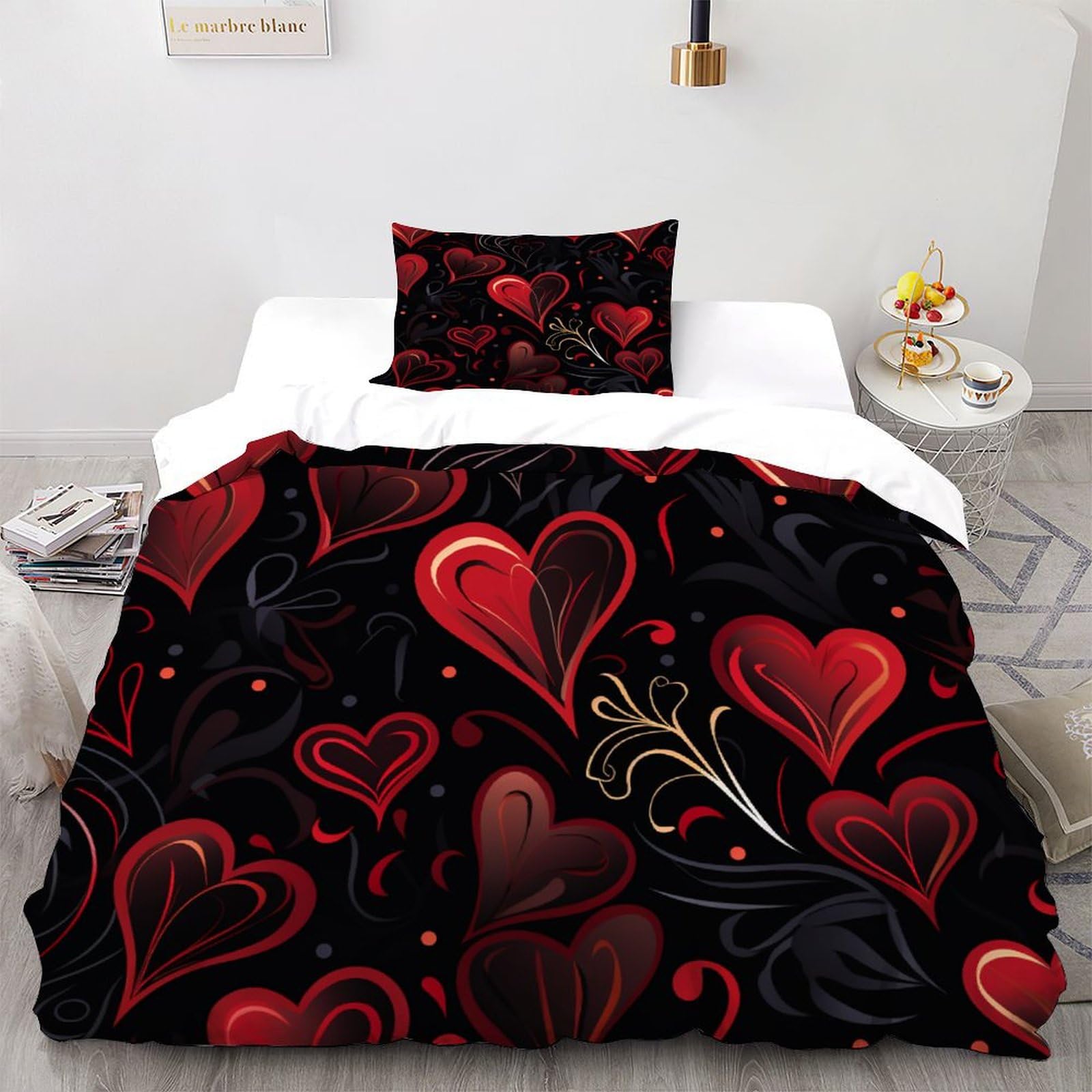 Housse de couette notes de musique pour une chambre d'ado harmonieuse et douce