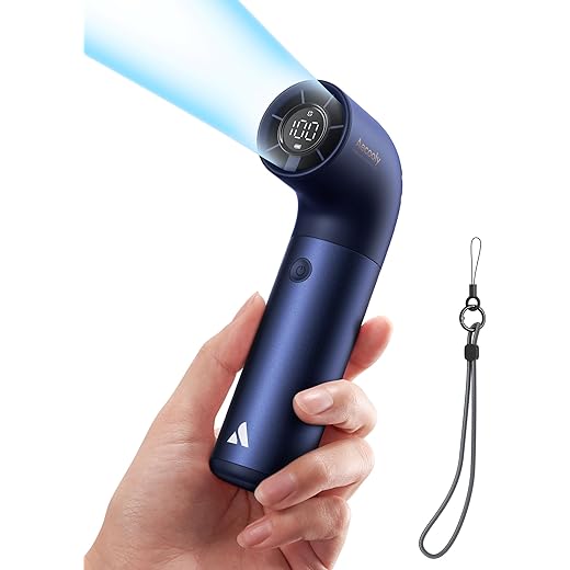 Aecooly Portable Handheld Fan Powerful Turbo Air Tube Fan 19