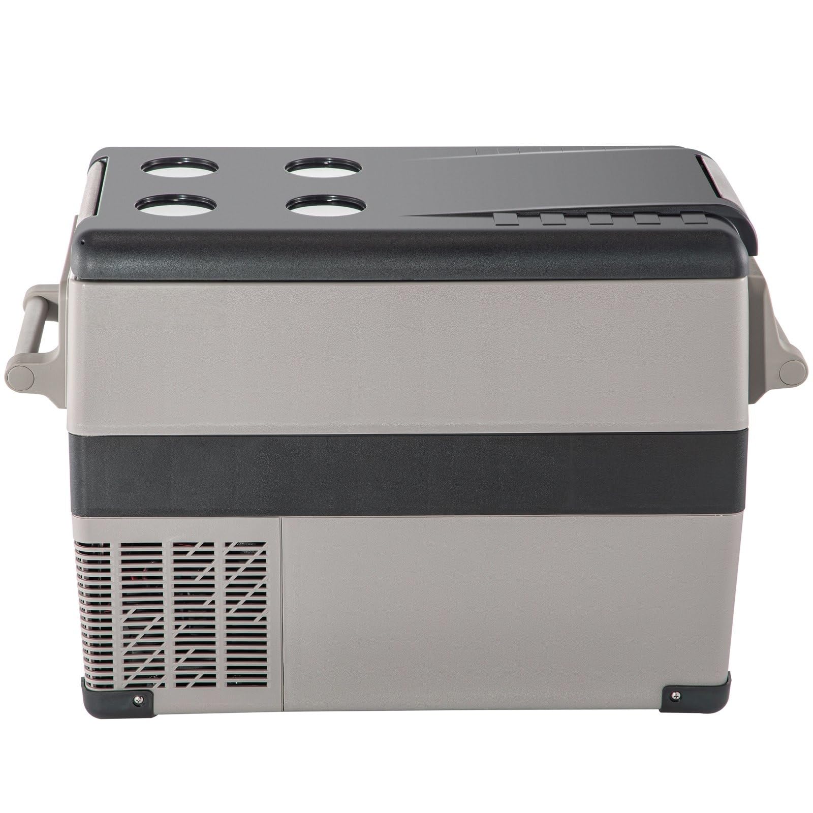 45L lodówka z kompresorem, lodówka samochodowa z kompresorem sterowana przez aplikację, 12V/240V lodówka -20 ℃ do 20 ℃, przenośna lodówka do samochodu, ciężarówki, łodzi, kampera, na kemping