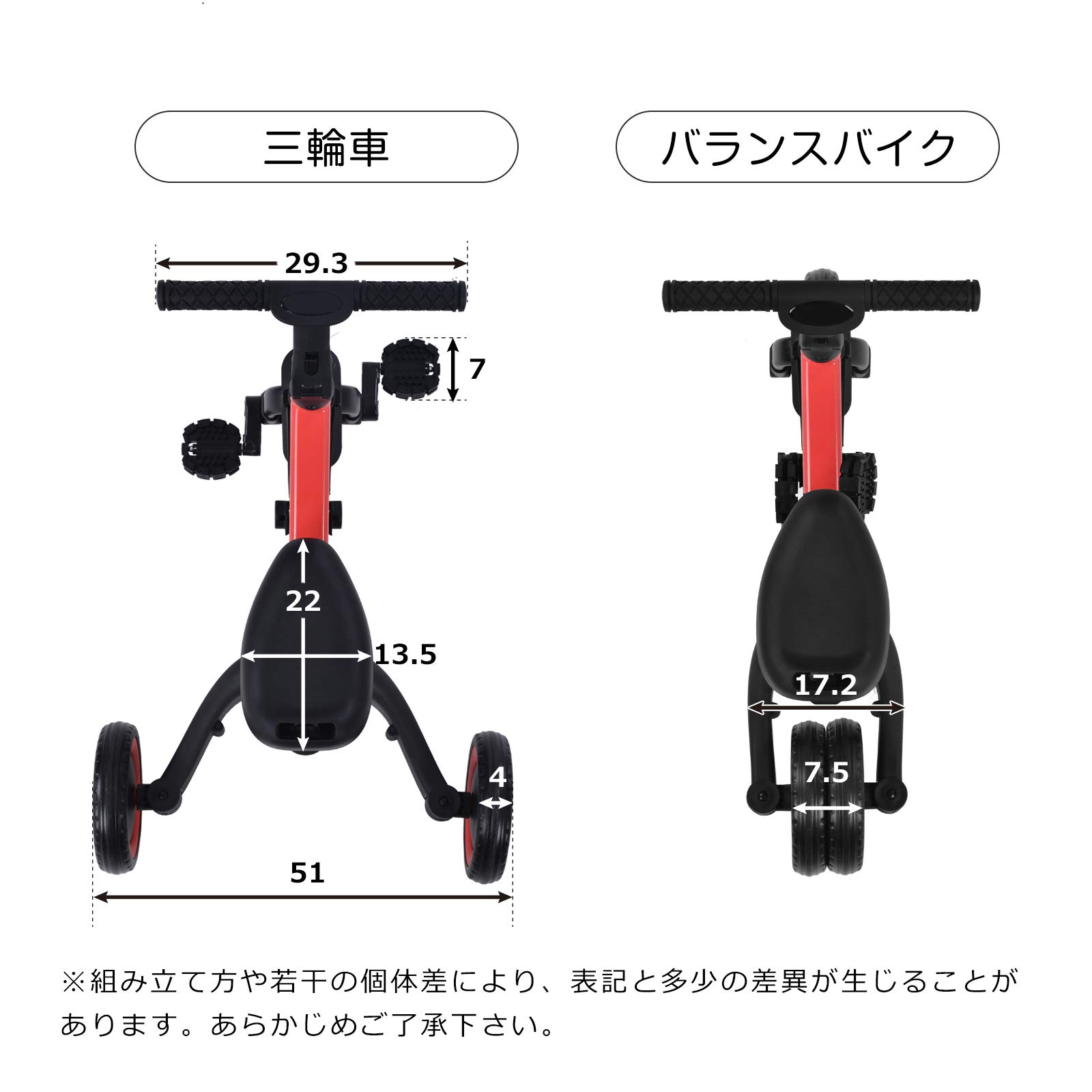 Amazon.co.jp: 子供用三輪車 5in1 三輪車のりもの BTM 3輪