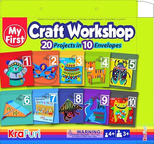 KRAFUN My First Craft Workshop Craft Kit Unisex