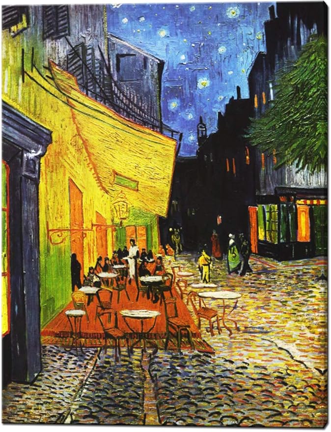 超目玉枠】 プリハード複製画／ヴィンセント・ヴァン・ゴッホ「夜の
