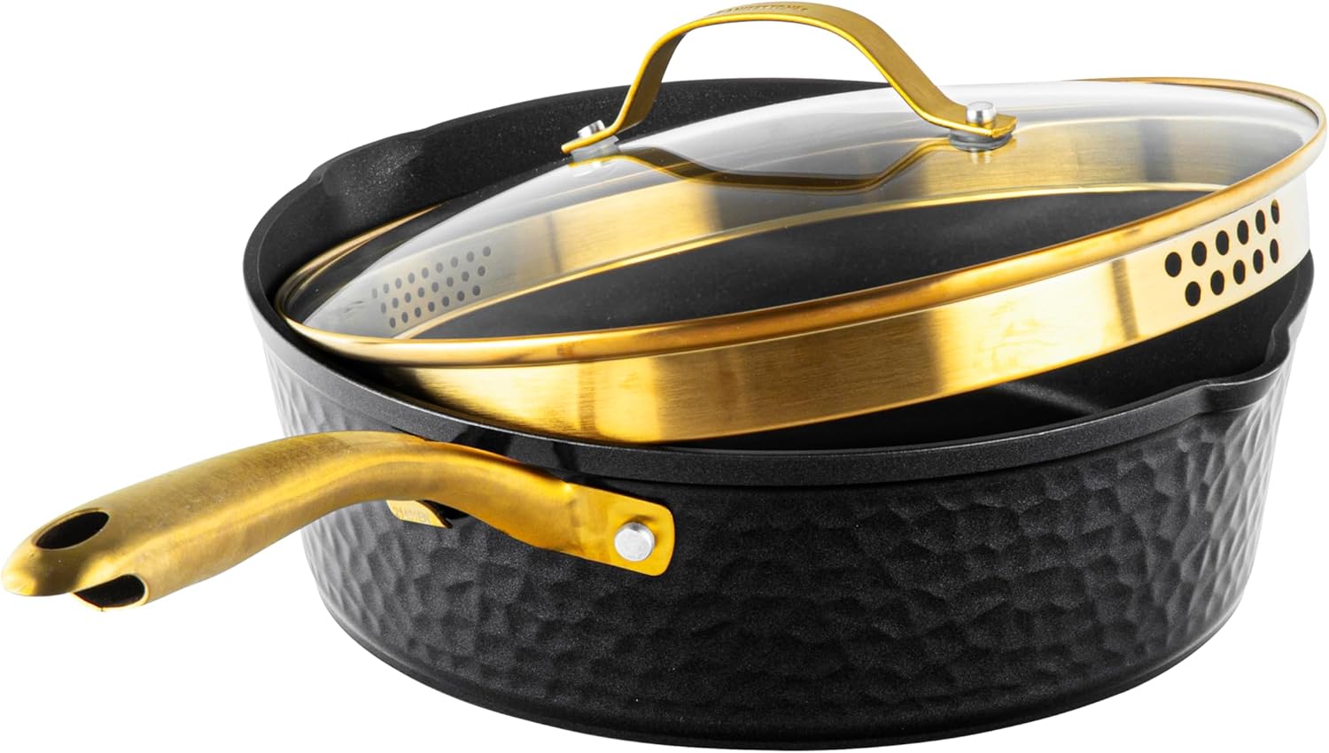 Granitestone Saute Pan with Lid