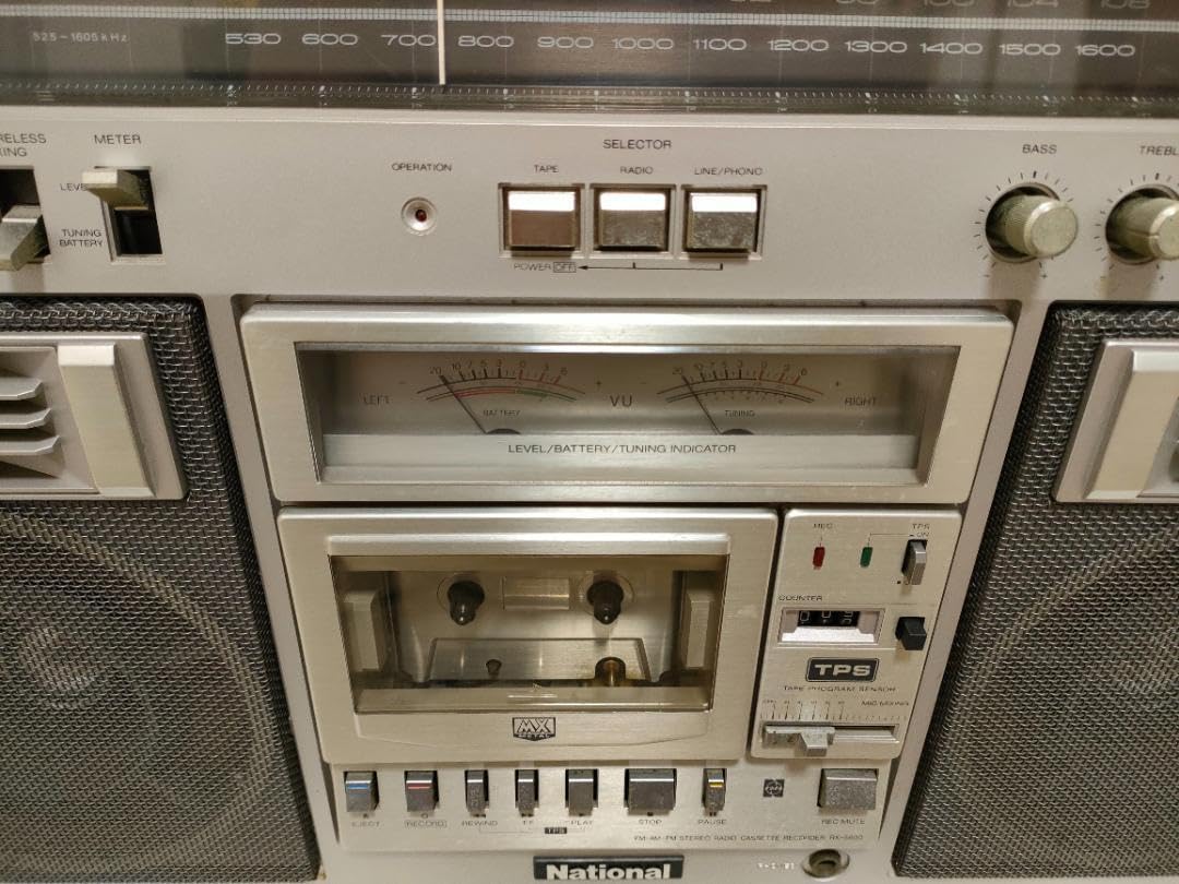 ラジカセ National RX-5600 THE Disco - メルカリ - ラジオ・コンポ