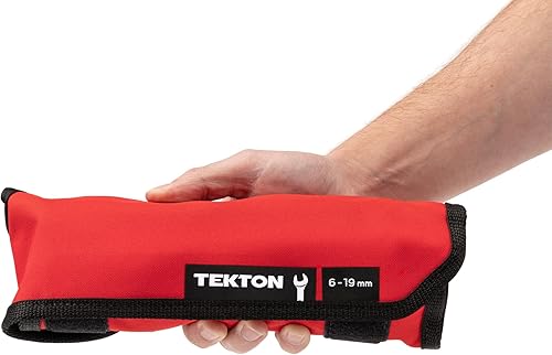 Miniatura 4 de TEKTON WCB94902 - Juego de llaves combinadas de longitud estándar y rechonchas, 50 piezas (14-34 pulgadas, 0.236-0.748 in)