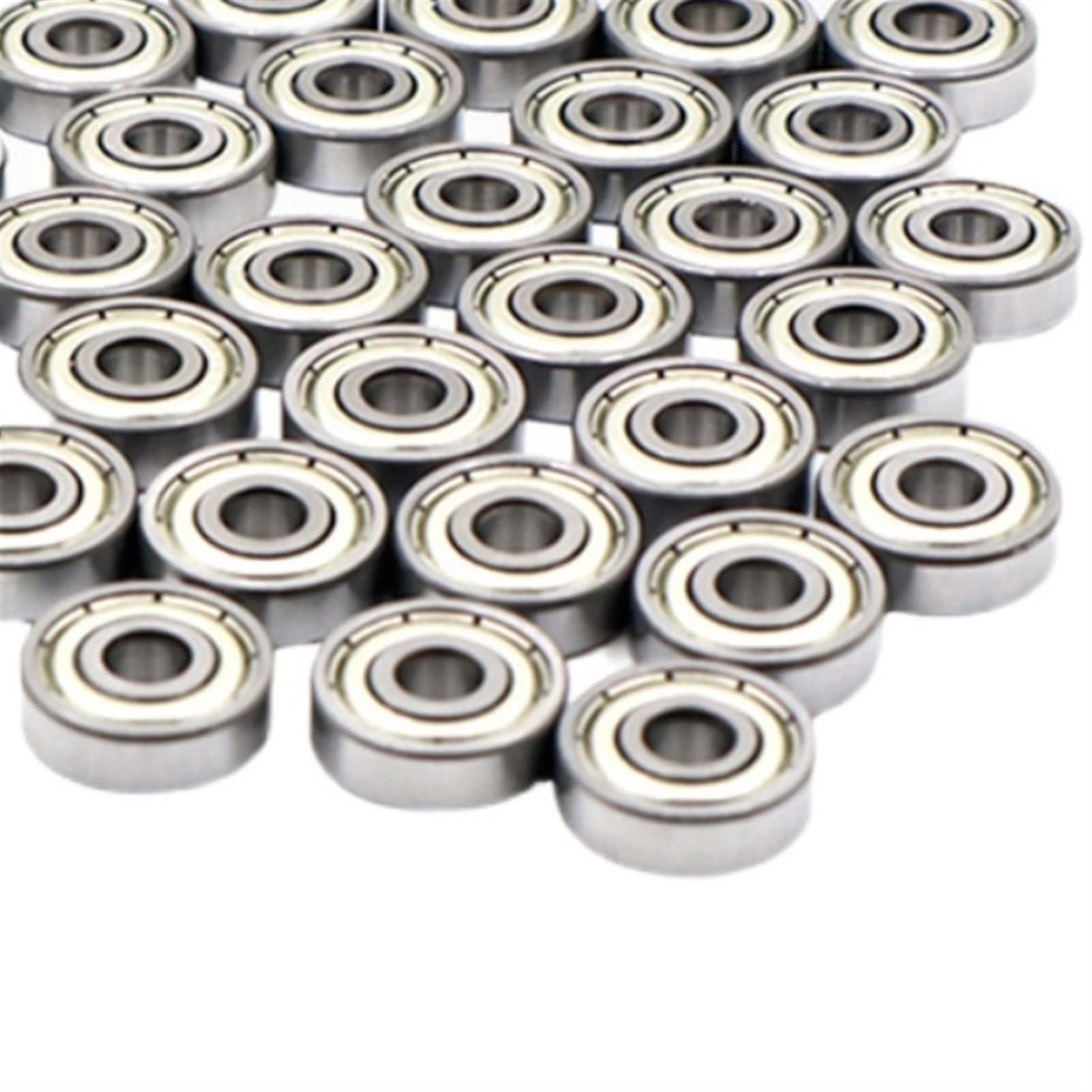 Juego de 10 rodamientos de bolas con brida: 608zz, 623zz, 624zz, 625zz, 635zz, 626zz, 688zz for impresoras 3D, cortacéspedes y herramientas eléctricas.(625zz 5x16x5mm)