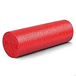 Yes4All Medium Firm Round PE Foam Roller 12, 18, 24, 36 Inches for Pilates, Yoga, Stretching, Balance & Core Exercises