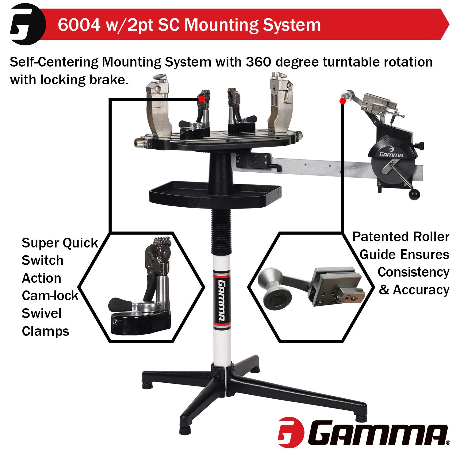 gamma 6004 stringing machine