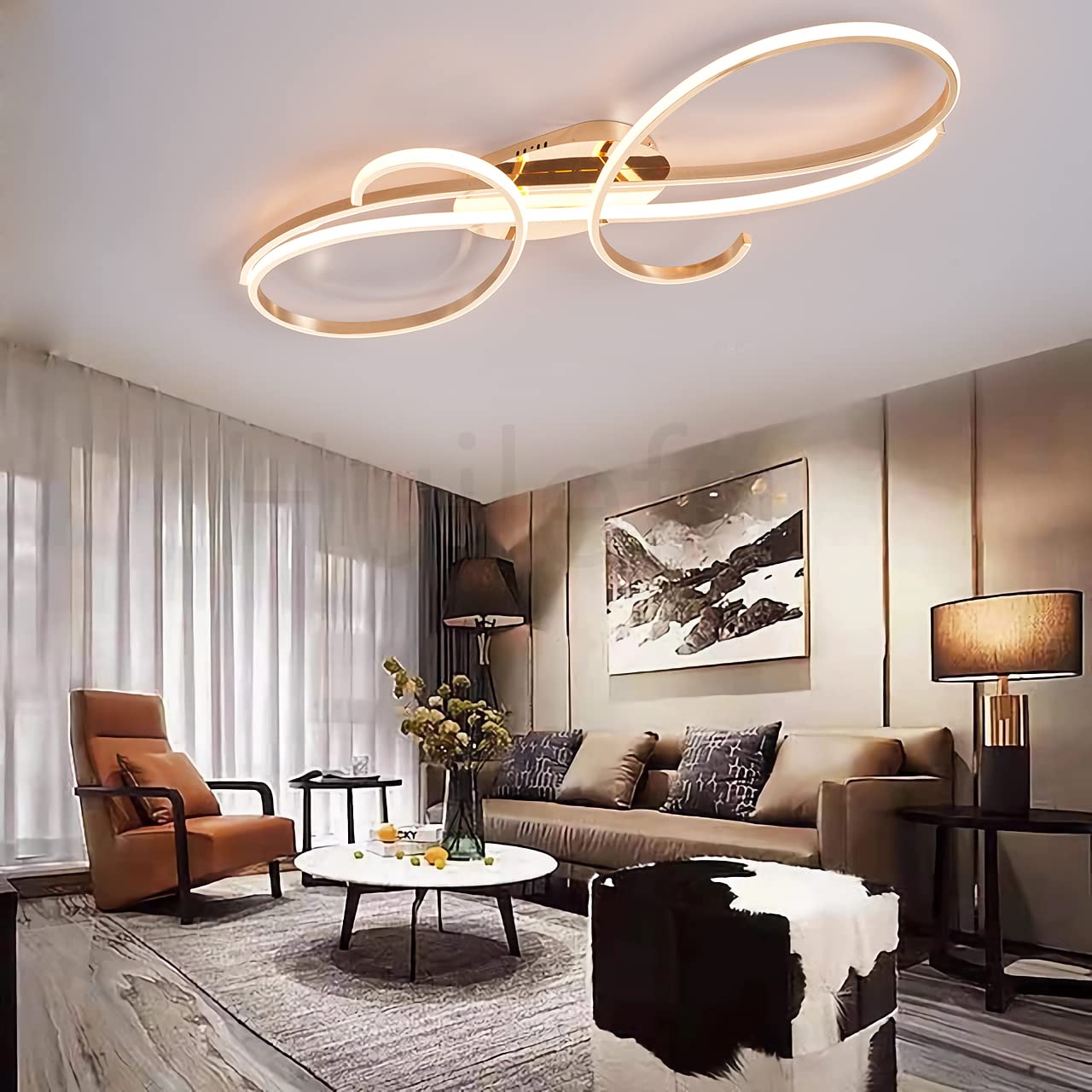 Plafon Led Techo Regulable Con Mando A Distancia 30W 3000K-6500K Blanco