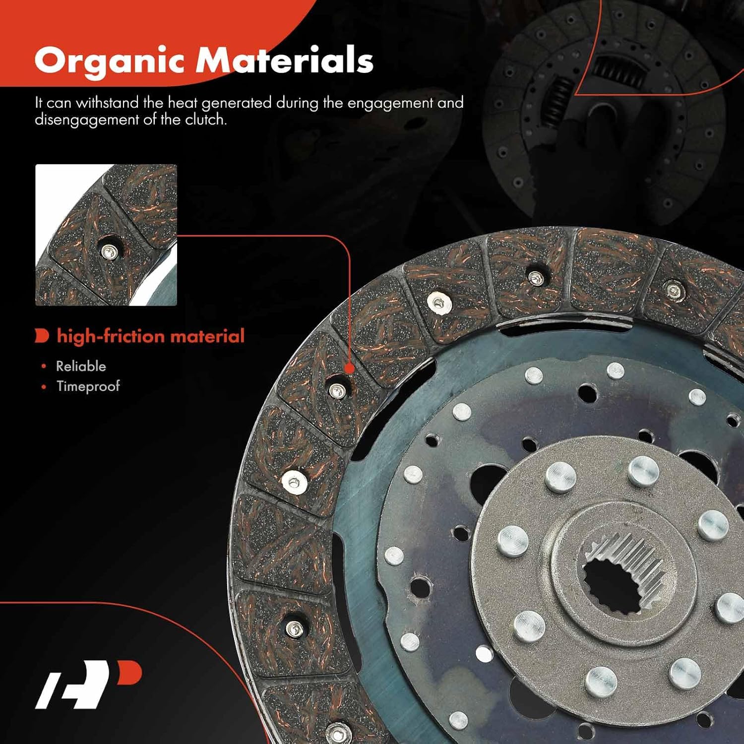A-Premium Transmission Clutch Kit Set Compatible with Jeep Wrangler 2003-2004, TJ 2003/2006, 2.4L