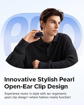 【newfat】PearlClip Pro SoundPEATS Open-ear Clip-on Earbuds PearlClip Pro – SOUNDPEATS