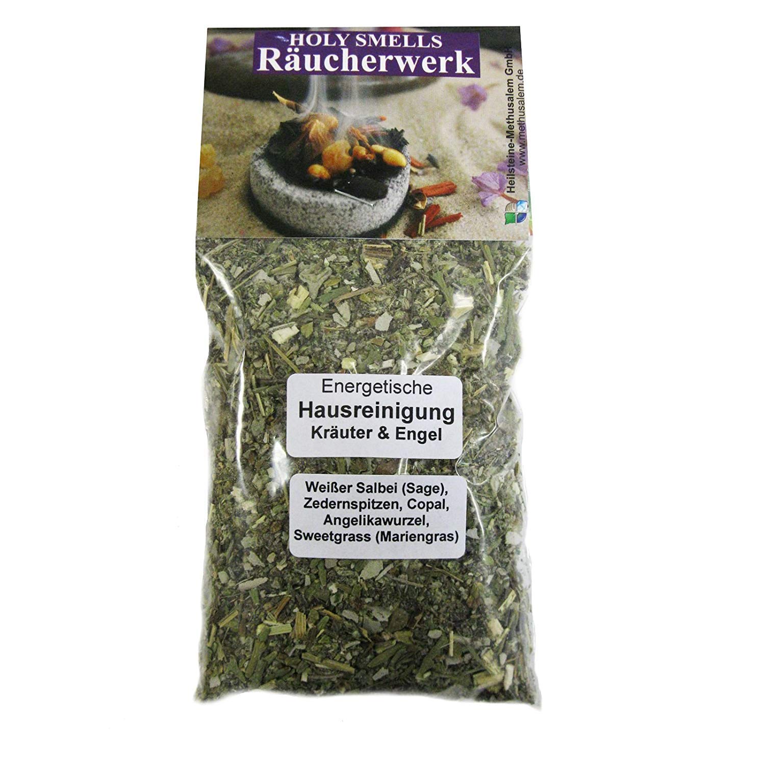 RÄUCHERSCHALE (Jumbo) Oliven/Wurzel Holz SMUDGE BOWL 7-tlg SET mit Räucherwerk ENERGETISCHE HAUSREINIGUNG Kräuter & Engel zum RÄUCHERN + AUSRÄUCHERN von Haus & Wohnung + ZUBEHÖR. 81043-HJumbo