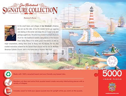 Miniatura 2 de MasterPieces Rompecabezas de 5000 piezas para adultos, familia o niños, pintura de pintor, 40 x 60 pulgadas