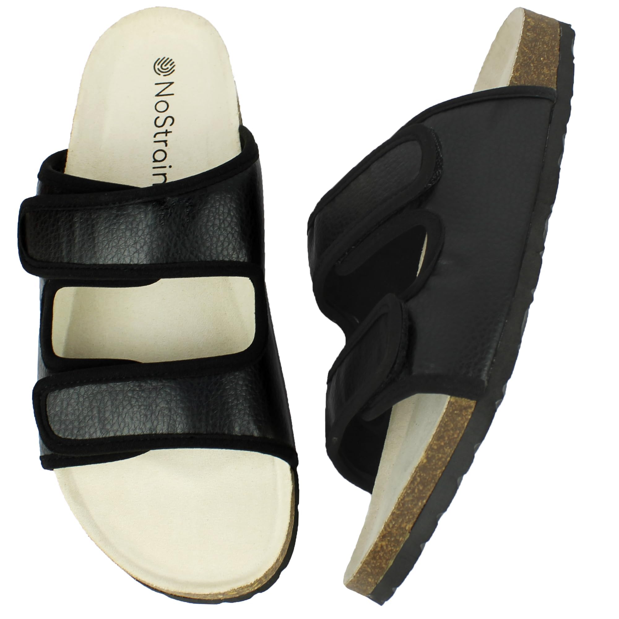 See full amazon price history chart for NoStrain Women Cork Sandals with Adjustable Parallel | Stylish Vegan Leather | Environment Friendly | Comfortable & Sustainable | Casual and Formal Wear(Black, 6) NoStrain Women Cork Sandals with Adjustable Parallel | Stylish Vegan Leather | Environment Friendly | Comfortable & Sustainable | Casual and Formal Wear(Black, 6) (B0BCKNGN7B) Amazon Price History, Amazon Price Tracker