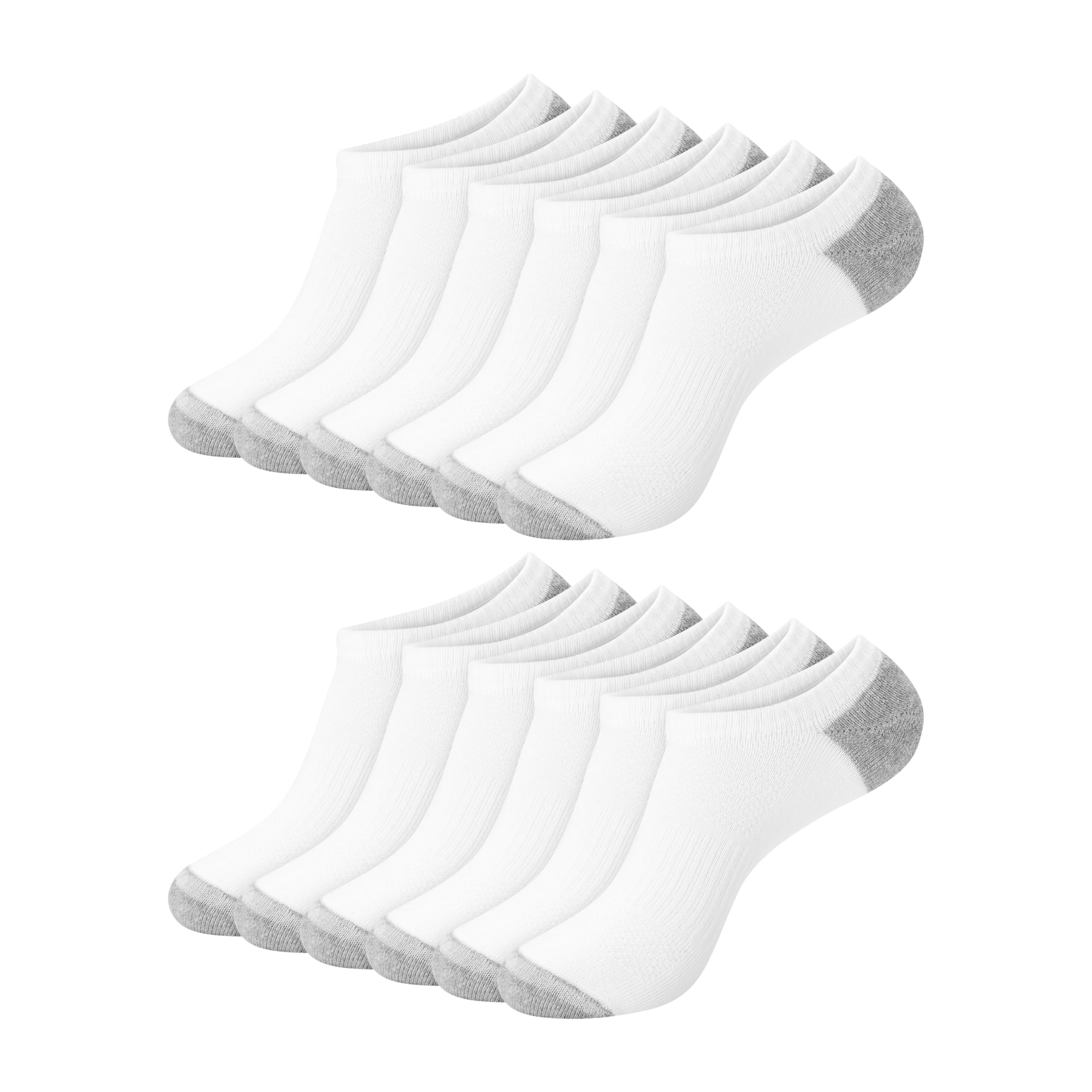 Men's Socks, Active Cool X-temp Lightweight Moisture-wicking Cushioned Ankle, Crew and No Show, 12 and 14 Pair Packs