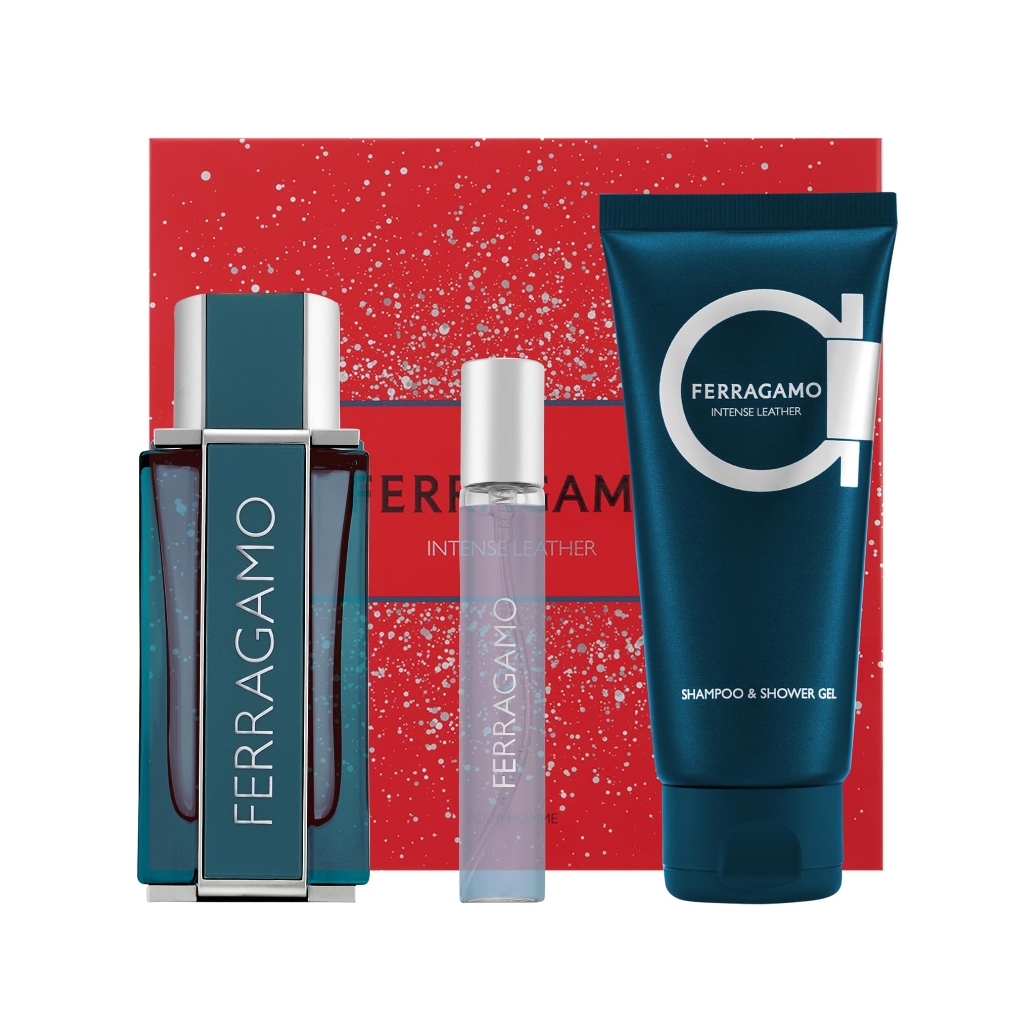 Ferragamo Intense Leather Gift Set for Men | Eau de Parfum 100ml + 15ml + Shower Gel 100ml-picture-47