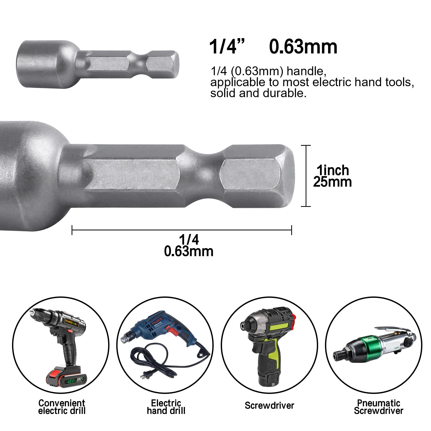 GearWrench 1-3/16 In Size Wrench Sets SHALL 29PCS Magnetic Nut Driver Set, Impact Drill Bit 1/4 Impact Driver Bit Set