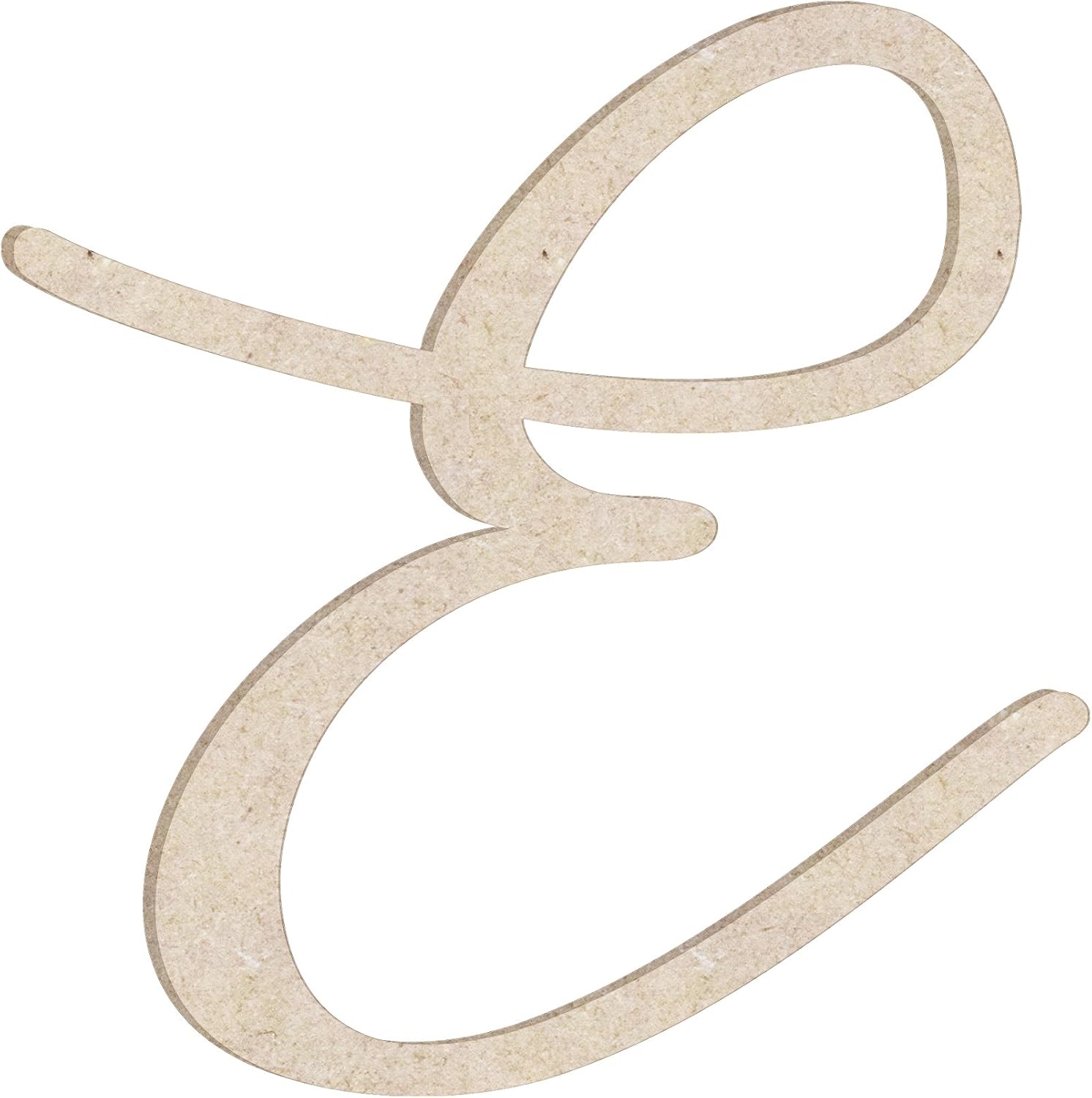 20" Harmonie Unfinished Wood Initial Monogram Letter A (Sizes 12"-30")