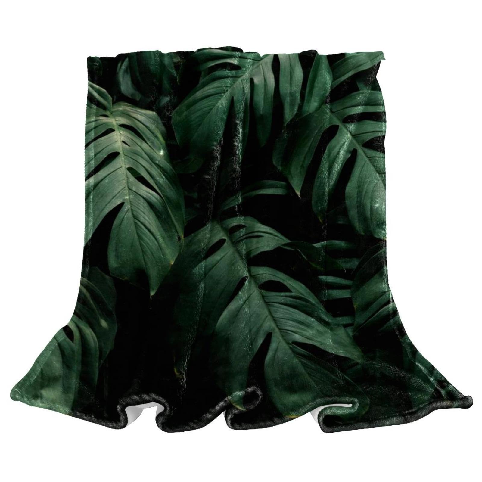 Couverture polaire tropicale pour habiller votre canapé et réchauffer vos soirées 150x200cm