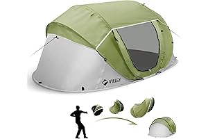VILLEY Easy Pop Up Tent: Your Instant Camping Haven
