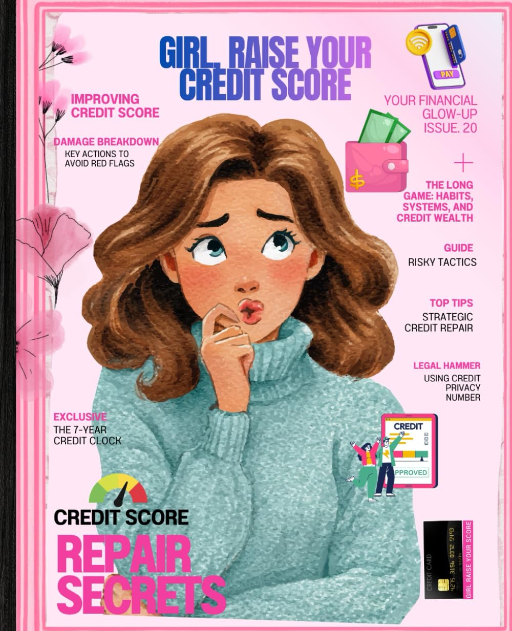 Raise Your Credit Score: Women DIY Secrets Build High Credit Score Report Repair Improve Boost Guide | Dispute Checklist & Log, Sample Dispute ... Evaluation, Weekly Strategy Planner Workbook
