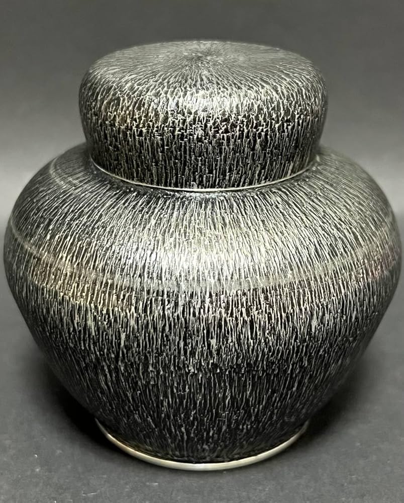 Amazon.co.jp: 茶道具 錫製 錫半刻印 手造り「嵯峨野」茶器揃い