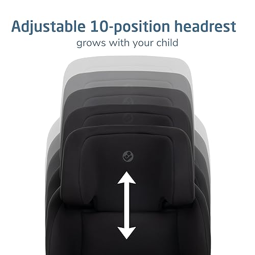 Miniatura 6 de Maxi-COSI Tanza - Asiento elevador de posicionamiento de cinturón para automóvil, sombra de mar