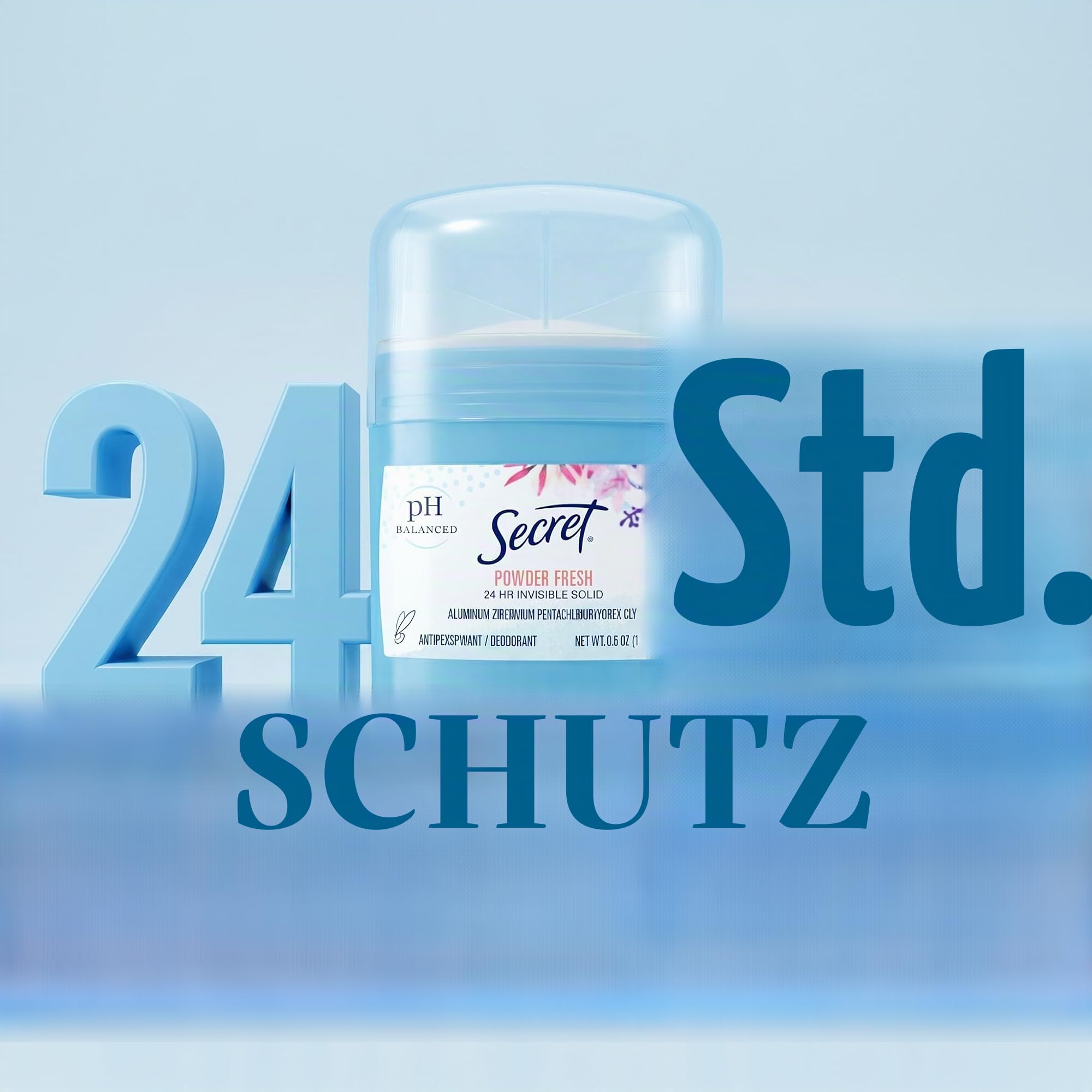 24 Stück – Secret Powder Fresh Deo 0,5 Oz Stick Invisible Solid Antitranspirant/