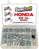 250pc Specbolt Fasteners Brand Bolt Kit fits: XR50 XR80 XR100 XR185 XR200 XR250 XR400 XR500 XR600 XR650 and XR XL Models 50 80 100 185 200 250 400 500 600 650