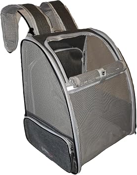 PettyBag Kedi/K pek Seyahat  antas  Gri