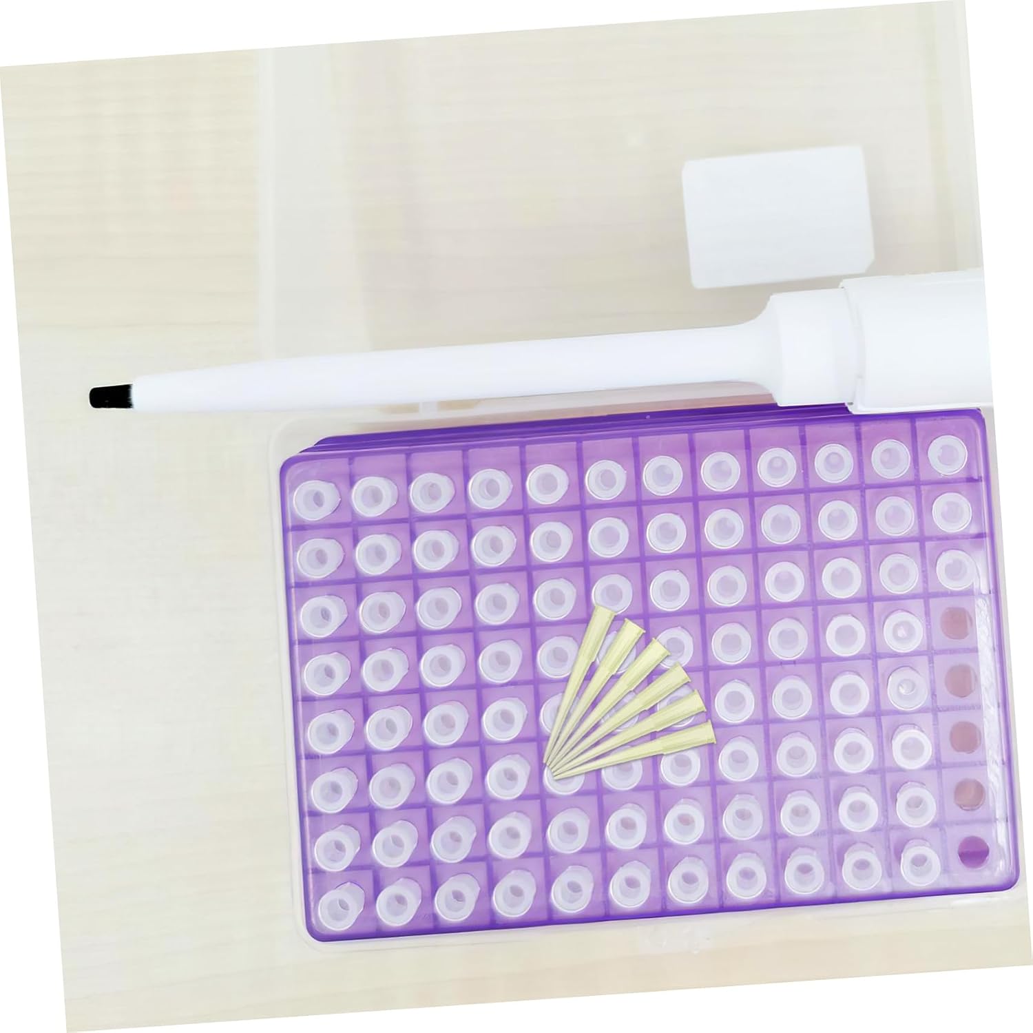 1000pcs Lab Pipette Tips Single-use Pipettor Tips for Accurate Liquid Transfer for Laboratory Experiments and Safe Testing Supplies