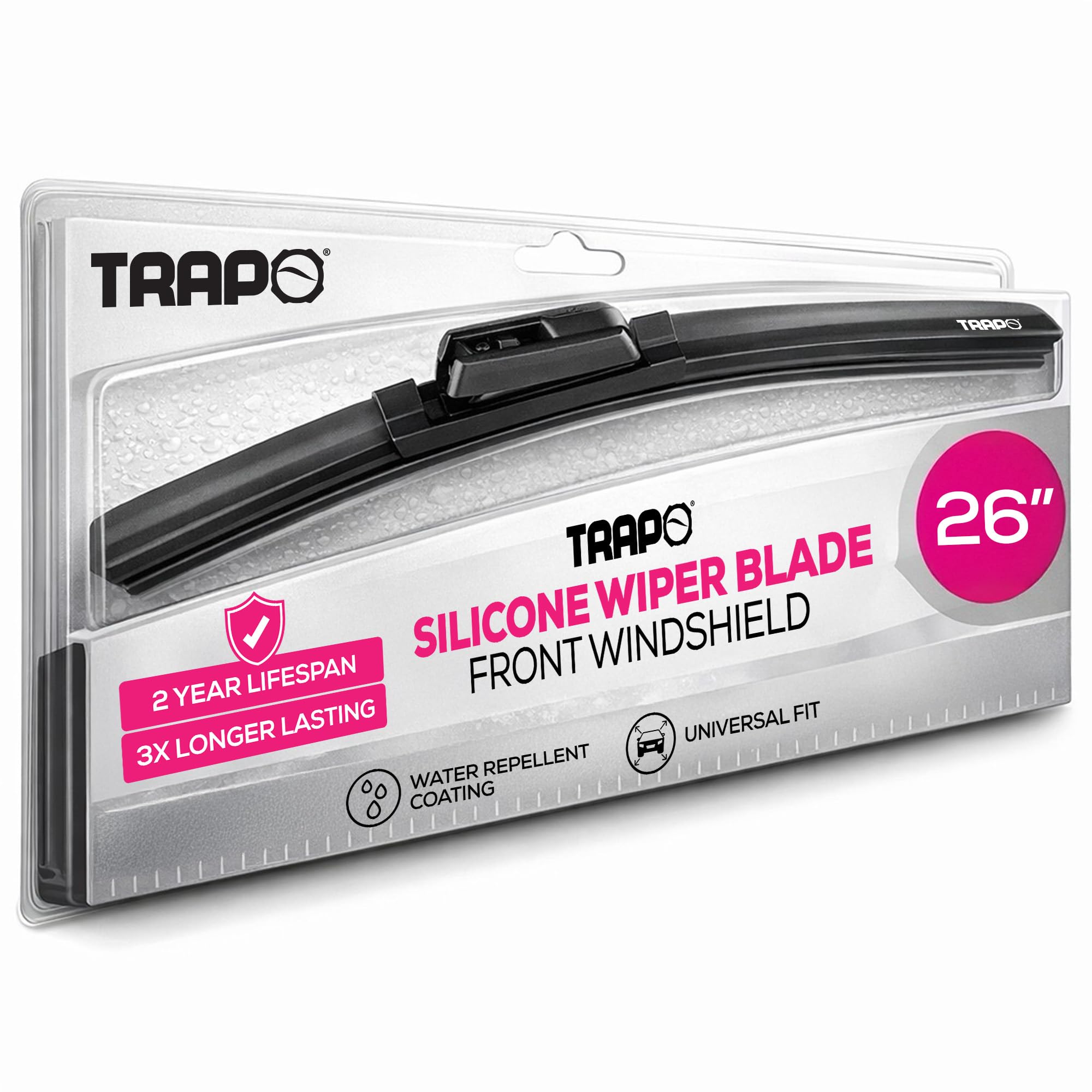 26” Hydrophobic Front Windshield Wiper Blade
