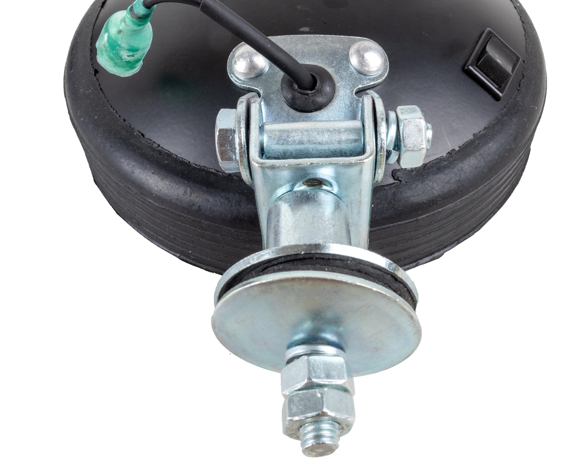 Ama Faro da Lavoro Alogeno Ø 135 mm da 24 V 55 W con Orientamento Rotondo e Supporto Regolabile