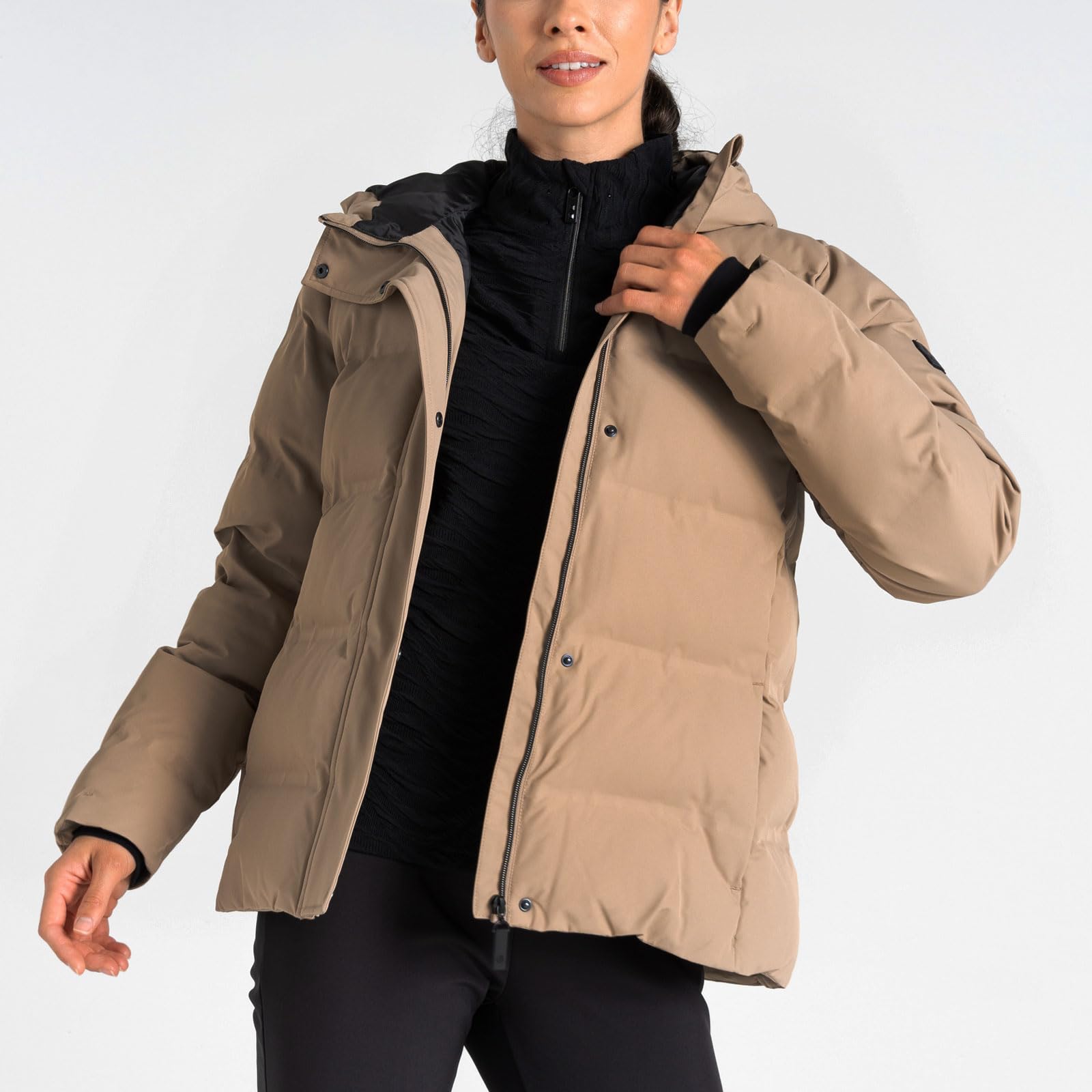 Dare 2b Womens Entrusted Padded Hooded Coat Veste isolante Femme (lot de 1)
