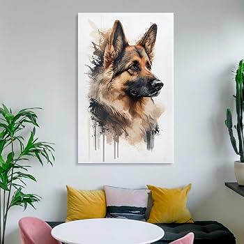 ジャーマン　シェパード　油絵　手描き　原画　油彩画 ジャーマン シェパード 油絵 手描き 原画 油彩画 楽天市場】ジャーマン